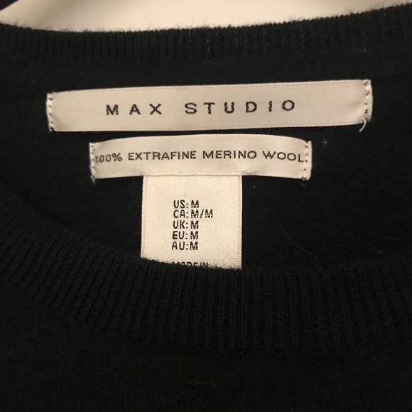 MAX STUDIO merino wool sweater - Picture 3 of 3